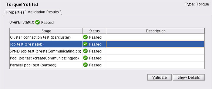 Torque - Validation