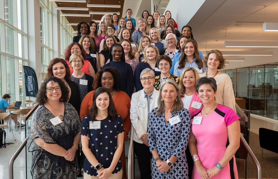 Aubie with 100 women strong