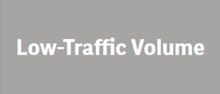 Low Traffic Volume