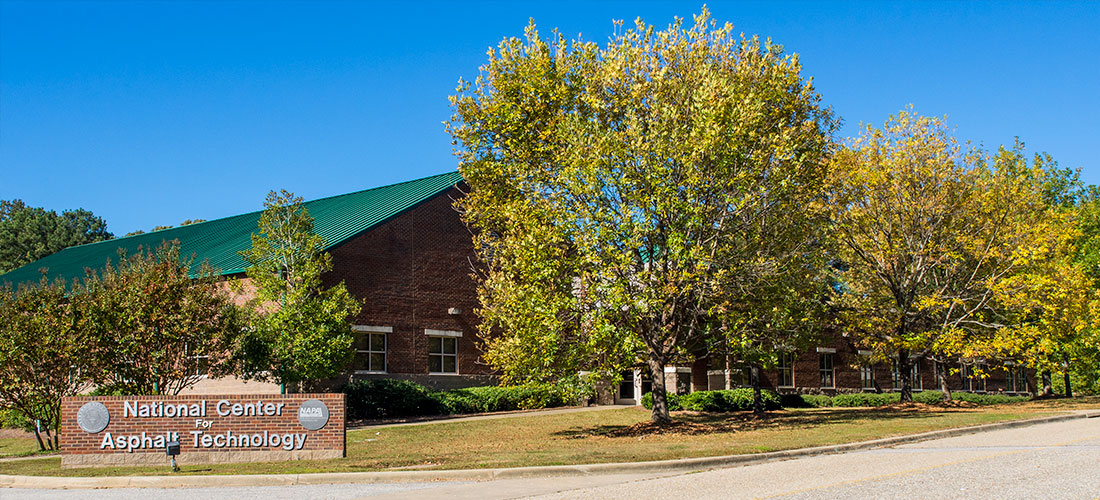 Exterior of NCAT Main Facility Building