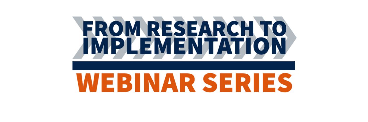 Click here to register and view NCAT's Webinar Series- From Research to Implementation